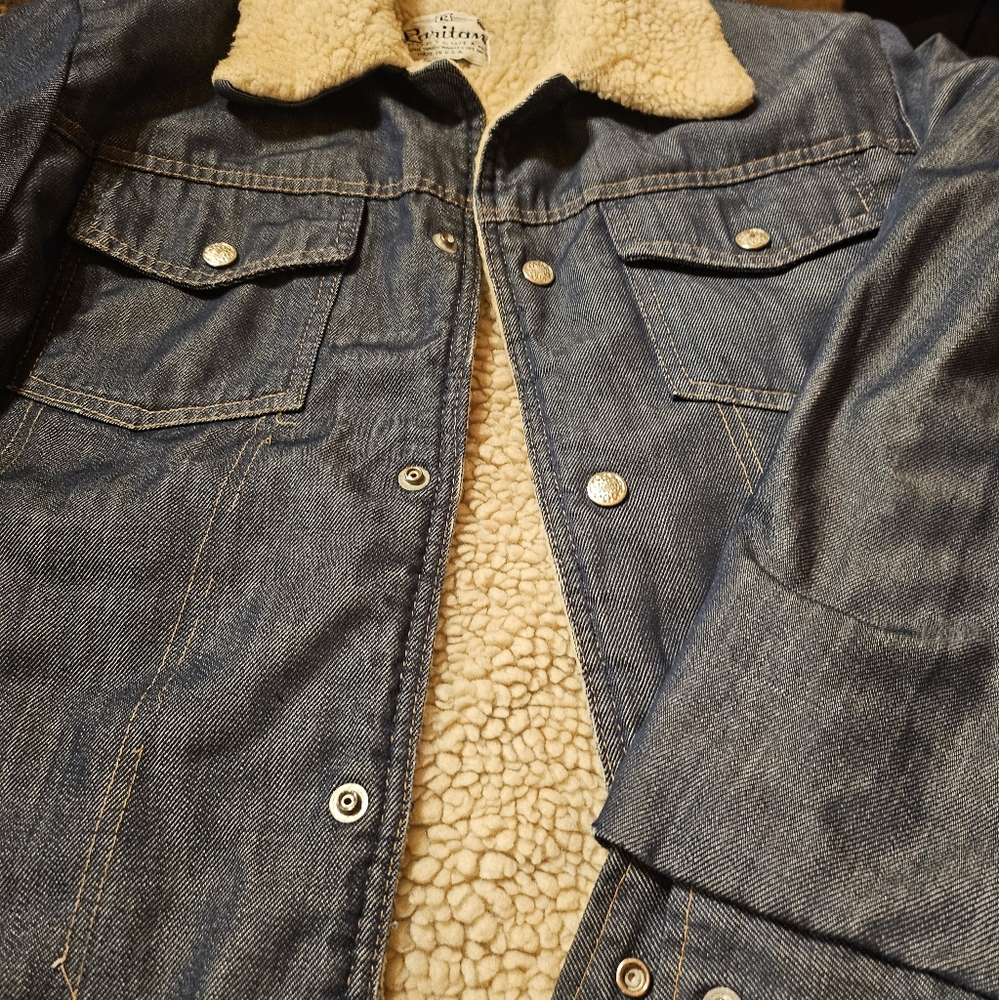Vintage Raritan 1960's Ranch Sherpa lined jacket!